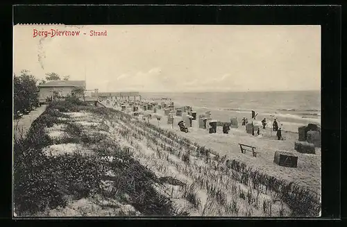 AK Berg-Dievenow, Partie am Strand