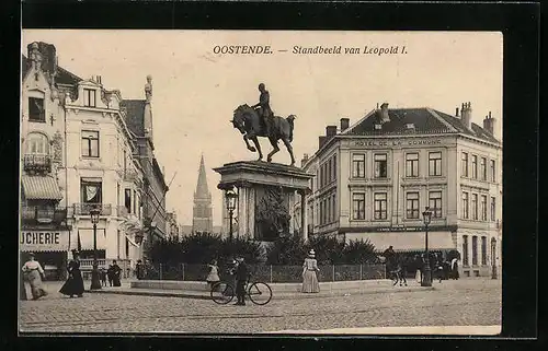 AK Oostende, Standbeeld van Leopold I.