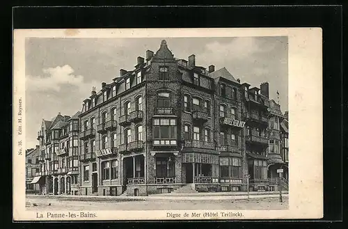 AK La Panne-les-Bains, Digue de Mer