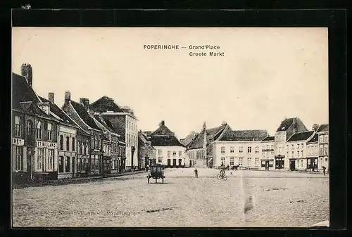 AK Poperinghe, Grand`Place, Groote Markt