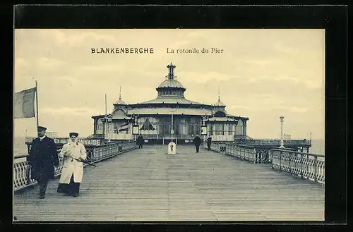 AK Blankenberghe, La rotonde du Pier