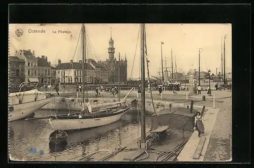 AK Ostende, Le Pilotage