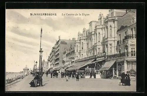 AK Blankenberghe, Le Centre de la Digue