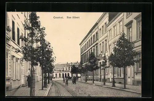 AK Courtrai, Rue Albert