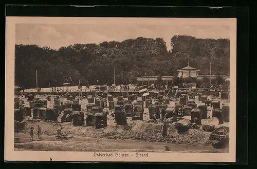 AK Göhren, Partie am Strand