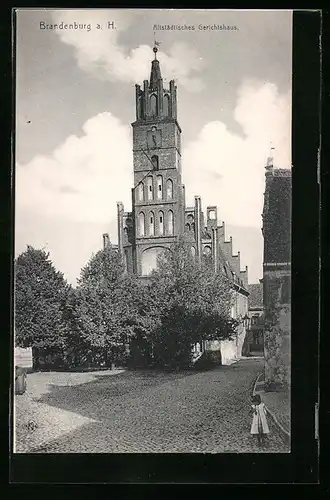 AK Brandenburg a. H., Altstädtisches Gerichtshaus