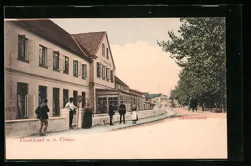 AK Niendorf a. d. Ostsee, Johannsen`s Hôtel an der Strandstrasse