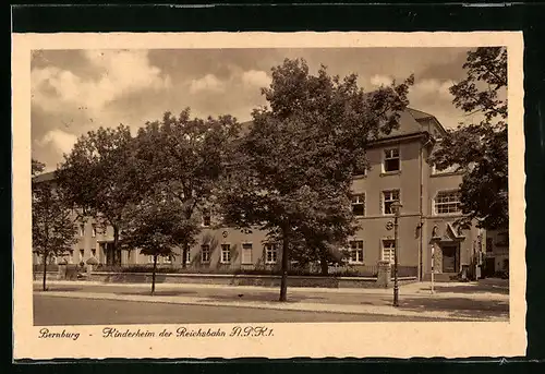 AK Bernburg, Kinderheim der Reichsbahn