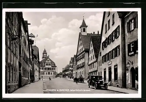 AK Giengen a. d. Brenz, Verkehr in der Marktstrasse