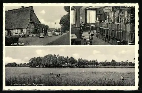 AK Segeberg, Itzstedter See und Hotel Pension Linden-Klause