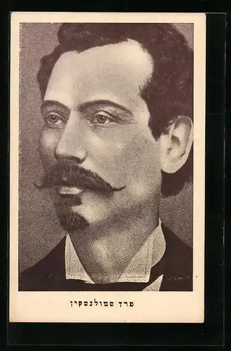 AK Jüdischer Politiker mit markantem Schnurrbart