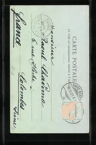 AK Briefträger in Österreich mit Frauen in Tracht