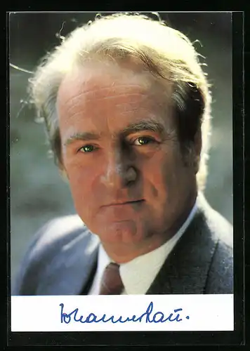 AK Portrait Johannes Rau, Ministerpräsident von Nordrhein-Westfalen