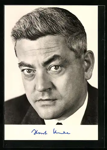 AK Portrait des Chefs des Bundeskanzleramtes Horst Ehmke