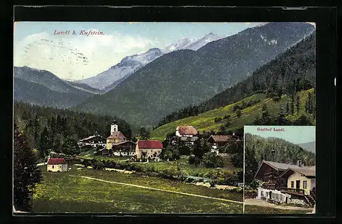 AK Landl b. Kufstein, Gasthaus Landl