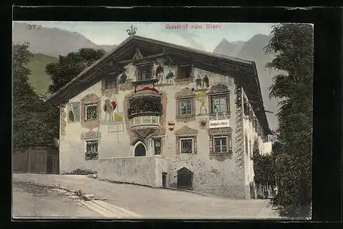 AK Ötz, Gasthof zum Stern