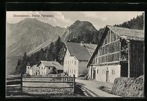 AK Fernpass, Partie am Gasthof