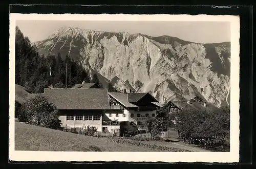 AK Oetz /Tirol, Gasthaus und Pension Piburger-See