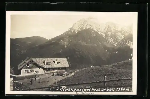 AK Telfes, Alpengasthof Frohneben