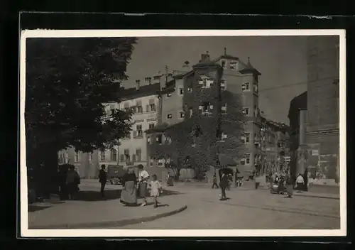 AK Innsbruck, Ottoburg, Strassenpartie