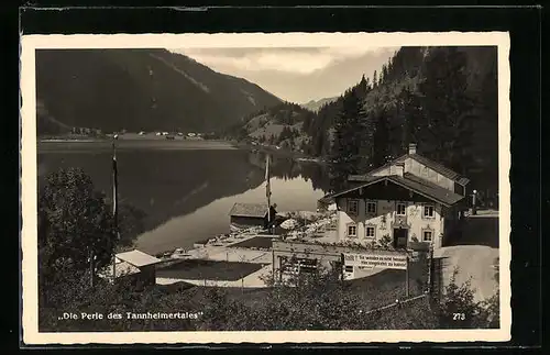 AK Nesselwängle im Tannheimertal, Hotel Alpenhof