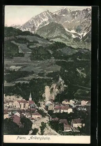 AK Pians /Arlbergbahn, Teilansicht