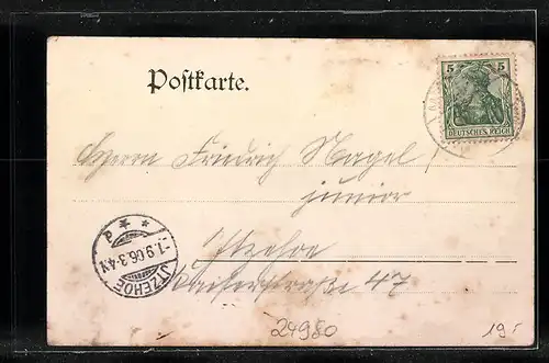 AK Nordhackstedt, J. Juhls Gasthof, Handlung von J. Paulsen