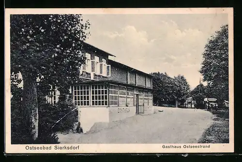 AK Sierksdorf, Gasthaus Ostseestrand