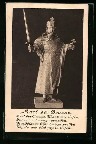 AK Osnabrück, Nagelung von Karl dem Grossen