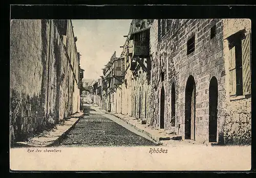 AK Rhodes, Rue des chevaliers