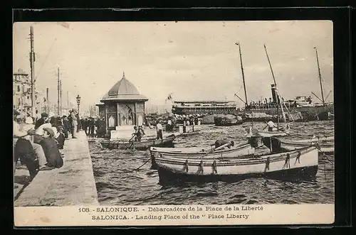 AK Salonica, Landing Place of the Place Liberty