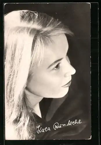 AK Schauspielerin Karla Runkehl