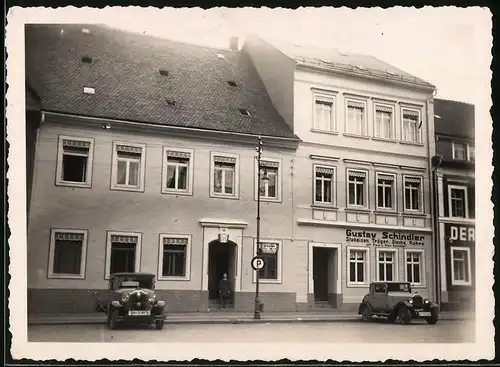 Fotografie Fotograf ubekannt, Ansicht Döbeln, Eisenwarenladen Gustav Schindler