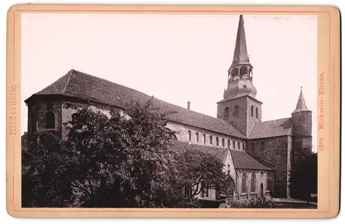 Fotografie Römmler & Jonas, Dresden, Ansicht Hildesheim, Blick auf die Michaelis Kirche