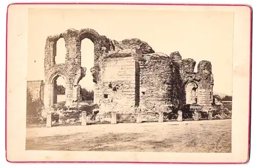 Fotografie unbekannter Fotograf, Ansicht Trier, Blick auf die Ruine des Kaiserpalast