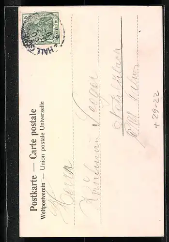 Luna-AK Hall, Marktplatz mit der Michaeliskirche