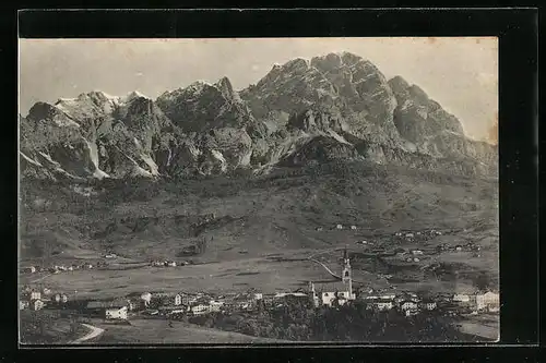 AK Cortina, Blick auf den Monte Cristallo