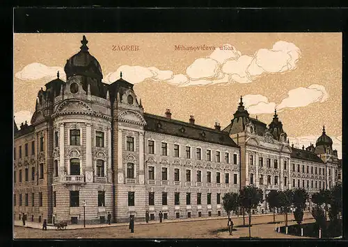 AK Zagreb, Mihanoviceva ulica