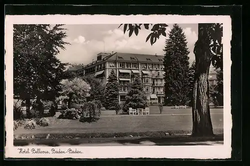 AK Baden-Baden, Hotel Bellevue