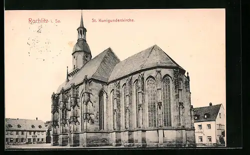 AK Rochlitz i. Sa., St. Kunigundenkirche