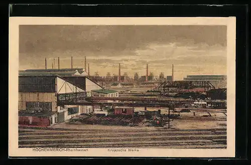 AK Hochemmerich-Rheinhausen, Kruppsche Werke