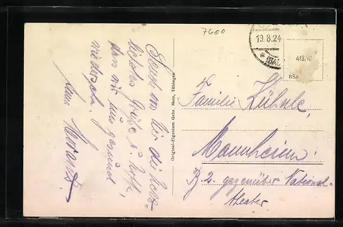 AK Offenburg, Infanterie-Kaserne