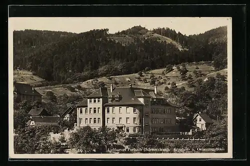 AK Forbach / Schwarzwald, Kranken- und Genesungsheim