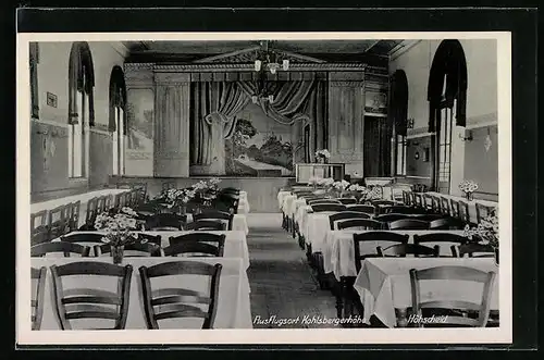 AK Höhscheid, Gasthaus Kohlsbergerhöhe, Speisesaal