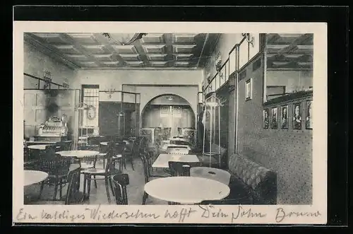 AK Trier, Café Amling, Innenansicht