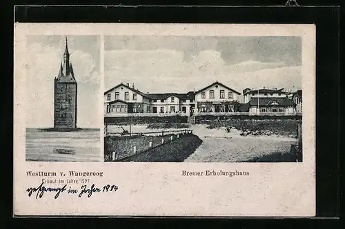 AK Wangeroog, Bremer Erholungshaus und Westturm