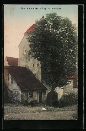 AK Velden a. Peg., Partie am Mühltor