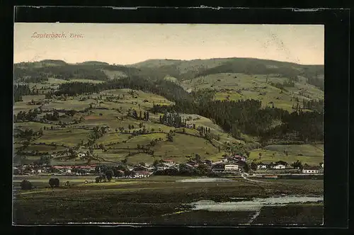 AK Lauterbach, Panoramablick auf das Örtchen