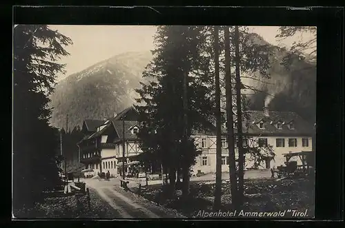 AK Ammerwald, Alpenhotel Ammerwald