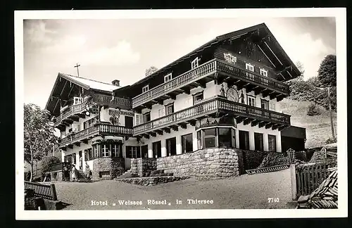 AK Thiersee, Hotel Weisses Rössel
